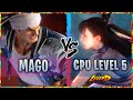 SF6 ▰ Ryu (Mago) Vs. Chun-LI (CPU Level 5)『Street Fighter 6』