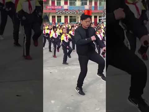 School in USA vs School in China 😂😎 #funny #fyp #shorts #viralvideo #china #usa #chinavsusa #memes