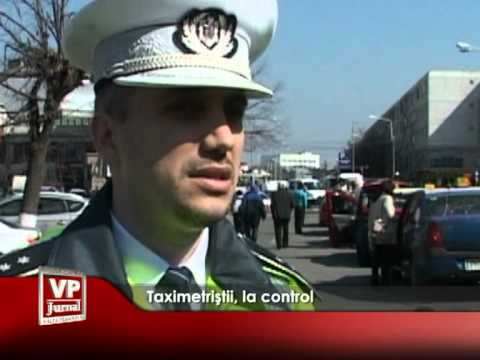 Taximetriştii, la control