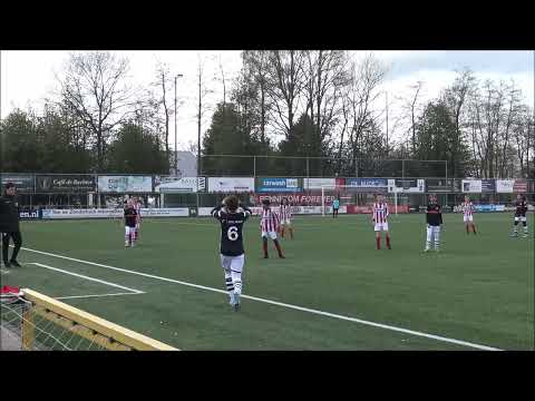 Bennekom JO13 1 tegen SML JO13 1 2 april 1e helft