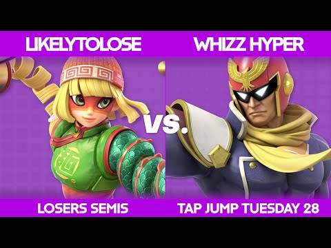 Tap Jump Tuesday 28 - Likelytolose (Min Min) vs Whizz Hyper (Captain Falcon) - Losers Semis