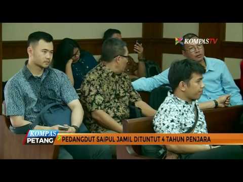 Pedangdut Saipul Jamil Dituntut 4 Tahun Penjara