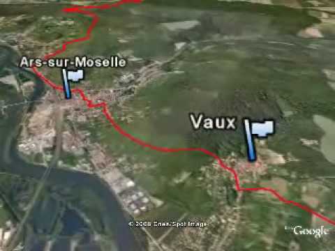 3.Etappe - (Jakobsweg) Perl - Vezelay - Von Metz nach Gorze - fernwege.de