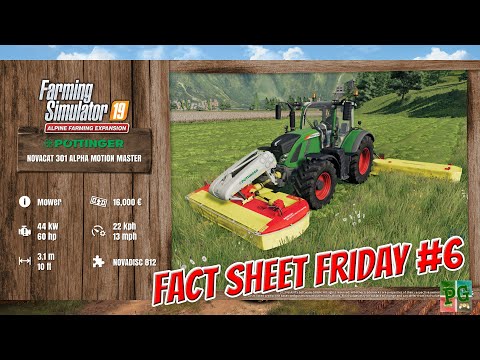 LS19 ALPINE DLC: PÖTTINGER MÄHWERKE + SLOTVERBRAUCH! 🚜│LS19 ALPINE FARMING ADD ON [HD]