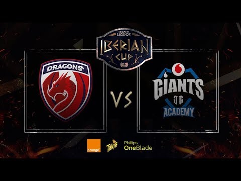 DRAGONS VS VODAFONE GIANTS ACADEMY | IBERIAN CUP | FASE DE GRUPOS | (2018)