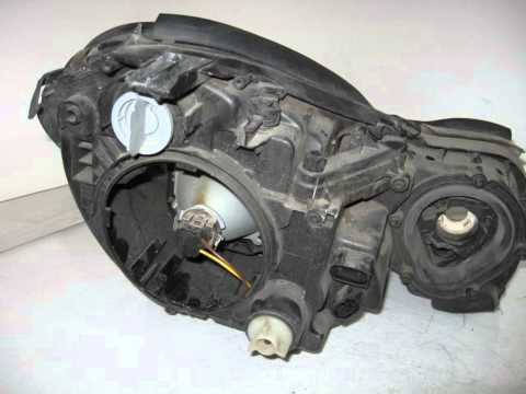 2003 Mercedes E500 Headlight / Head lamp LH NIQ BROKEN TABS C PART - mbiparts.com Used OEM Me... OEM