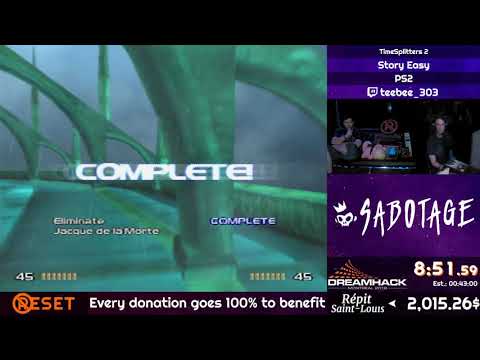 NoReset x DreamHack Montréal 2018 - TimeSplitters 2 by teebee_303