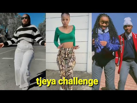 amapiano tjeya challenge💃dance moves compilation