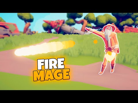 FIRE MAGE VS EVERY FACTION | TABS UNIT CREATOR GAMEPLAY