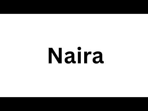 How to pronounce the Indian name Naira like a native speaker.