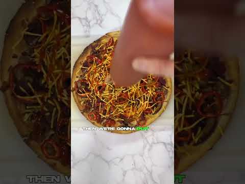 HEALTHY MEAT LOVERS PIZZA 🍕 #pizza #nutrition #healthy #recipes #recipe #recipeoftheday #health