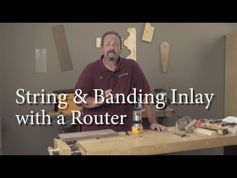 String & Banding Inlay with a Router