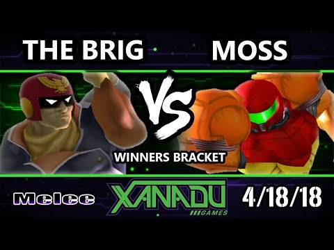 S@X 246 SSBM - The Brig (Captain Falcon) Vs. Moss (Samus) - Smash Melee Winners Bracket