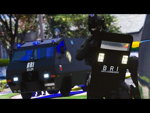 [GTA 5] MAJOR INTERVENTION WITH THE BRI ARMORED VEHICLE | LSPDFR #758