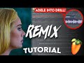 FLIPPING ADELE INTO A UK DRILL BEAT Sampling Tutorial FL Studio 20