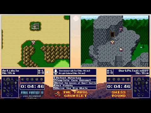 FF4FE Fabul Gauntlet Swiss Round 1 - DarkPaladin037 vs. Antidale