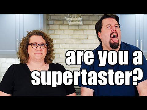 Are we supertasters? Let's take a test