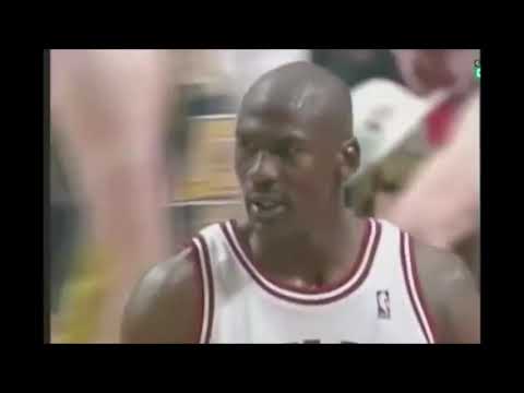 34 year old Michael Jordan's off ball defense on prime Reggie Miller holds him to 0 points