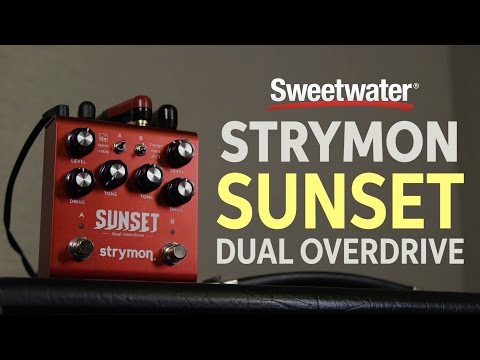 Strymon Sunset Dual Overdrive Pedal | Sweetwater Strymon Sunset Dual Overdrive Pedal | Sweetwater