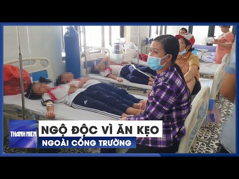 8 học sinh nghi ngộ độc sau khi ăn kẹo mua ngoài cổng trường