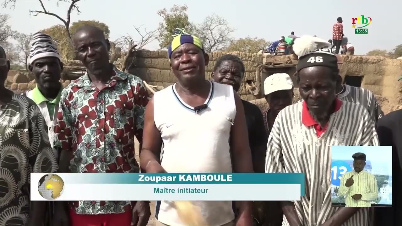 François De Paul Somé  se reconnecte à ses racines à travers les rites initiatiques du Bowr