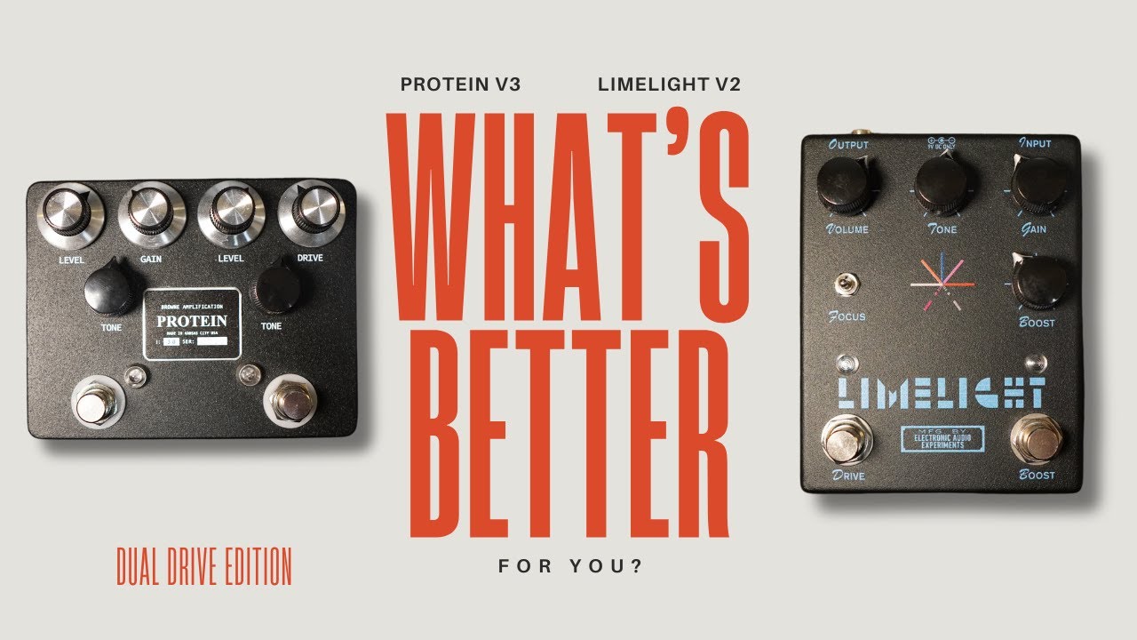 There's a clear winner - Protein vs Limelight