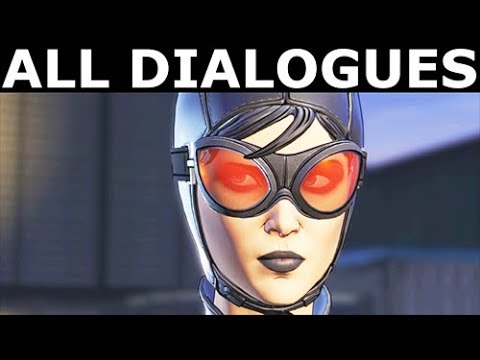 Batman & Catwoman On The GCPD Rooftop - All Dialogues - BATMAN Season 2 The Enemy Within Episode 3