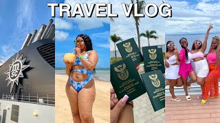 TRAVEL VLOG : MSC CRUISE GIRLS TRIP & A FEW DAYS IN DURBAN ! 🌴🌊
