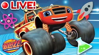 🔴LIVE: Blaze&#39;s Science Ideas Save the Day! | Blaze and the Monster Machines