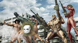 Attack on Titan Protect the Modern world VS Shin G