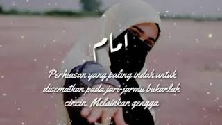 Download lagu Story WA Dear Calon Imam mp3
