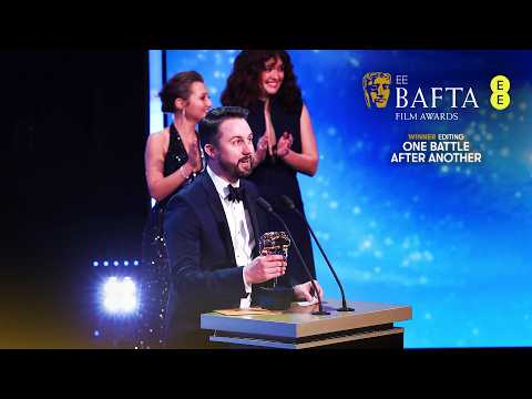 One Battle After Another Wins the BAFTA for Editing | EE BAFTA Film Awards 2026