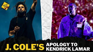 J. Cole Apologizes To Kendrick Lamar