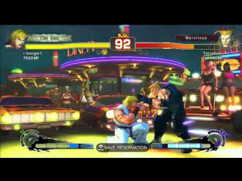 SSF4 AE: r boogie1 (Ken) VS Terranato (Guile)