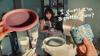I said I'd start a pottery business... so that's what I'm doing