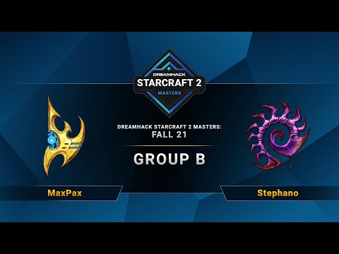 SC2 - MaxPax vs. Stephano - DreamHack SC2 Masters 2021: Fall - Group B - EU