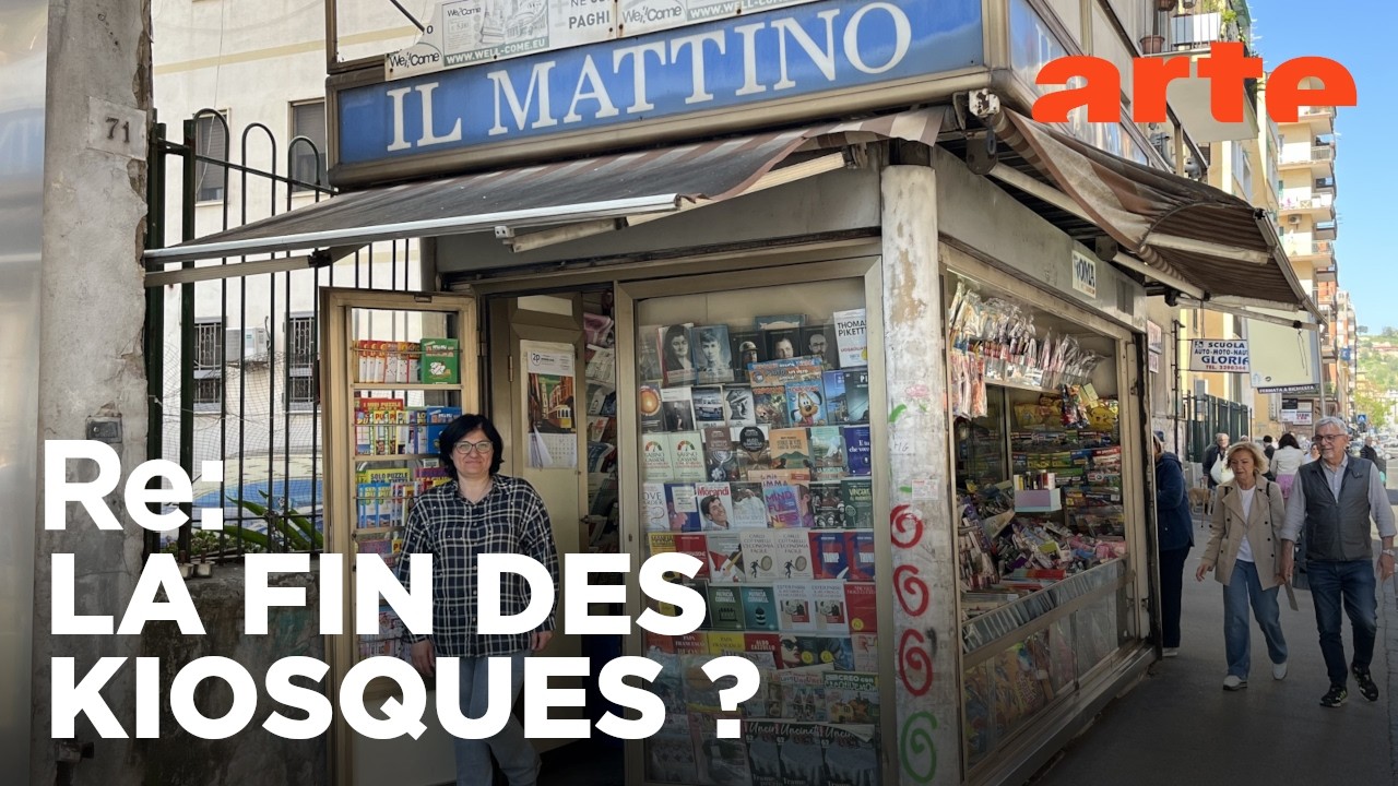 Italie : la nostalgie des kiosques à journaux | ARTE Regards
