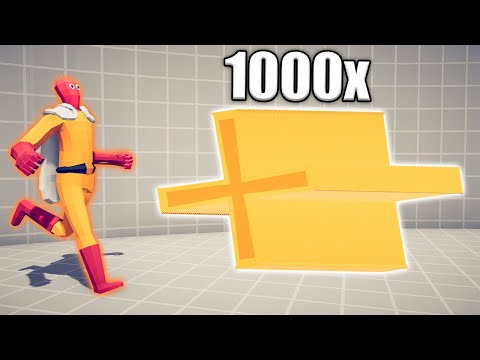 1000x OVERPOWERED MATHEMATICIAN vs UNITS - TABS | Totally Accurate Battle Simulator 2024