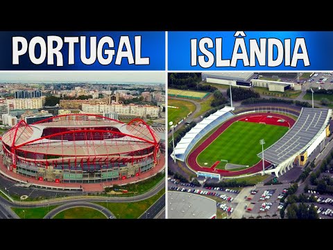 O MAIOR ESTÁDIO de CADA PAÍS da EUROPA!!