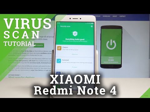 How to Scan Virus on XIAOMI Redmi Note 4 - Antivirus / Security Scan |HardReset.Info