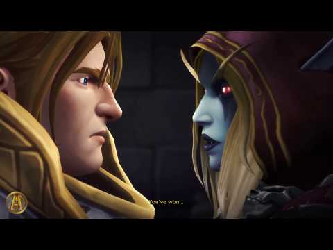 Battle for Lordaeron Cinematic: Horde, Alliance & Forsaken Sylvanas Banshee Mode
