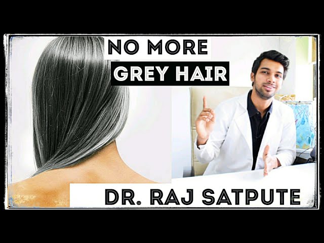 How To Convert Grey Hair Into Black Permanently
