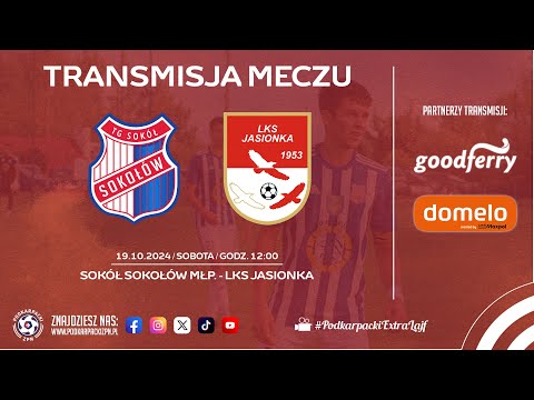 🔴[NA ŻYWO] SOKÓŁ SOKOŁÓW MŁP. - LKS JASIONKA | Klasa O RZESZÓW | 2024-10-19, godz. 12] #live #pzpn