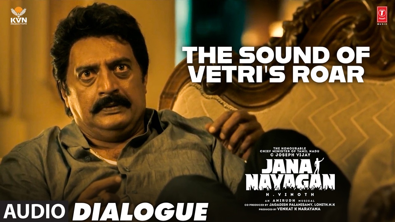 The Sound Of Vetri'S Roar Dialogue - Jana Nayagan | Thalapathy Vijay | Anirudh Ravichander