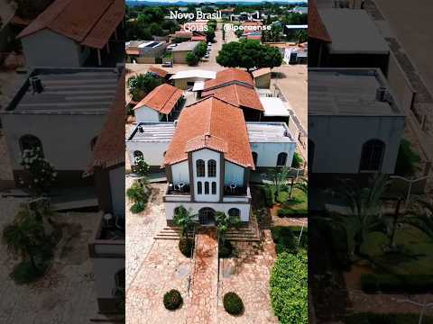 NOVO BRASIL GOIÁS, PROJETO VISÃO AÉREA - REGIÃO CENTRAL DA CIDADE.