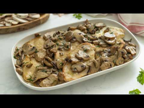 SCALOPPINE DI POLLO AI FUNGHI Ricetta Facile - Fatto in Casa da Benedetta
