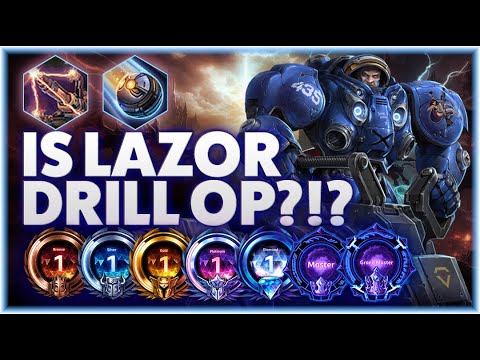 Tychus Lazor Drill - IS LAZOR DRILL OP?!? - B2GM Season 1 2024