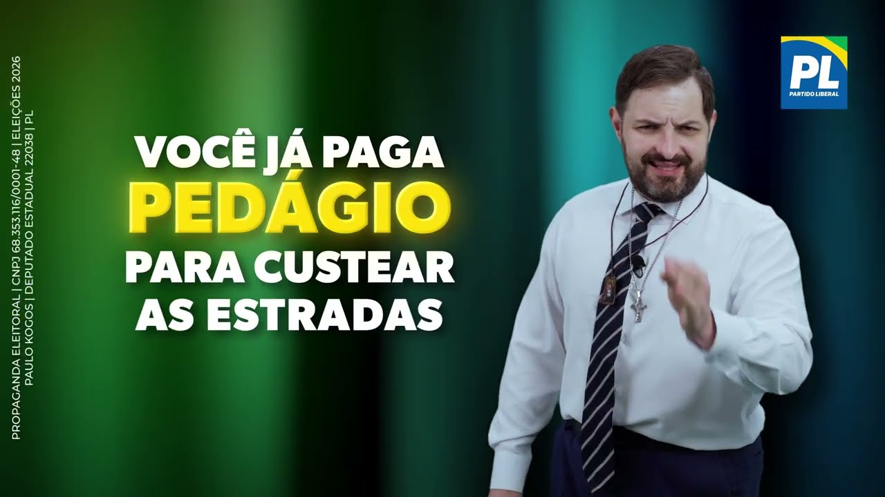 PARA ABATER SEUS PEDÁGIOS DO IPVA VOTE PAULO KOGOS 22038!
