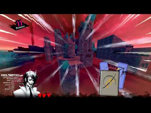 Neon White Ace Medals - 4-2 Forgotten City