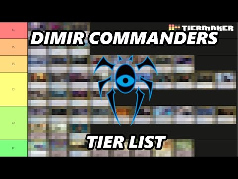 EDH Takes Tier Lists - Dimir Commanders